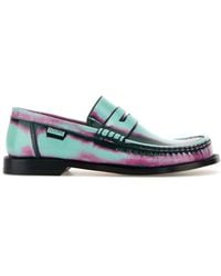 Loewe - Brushed Calfskin Campo Loafers - Lyst