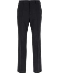 Valentino Garavani - Dark Wool Blend Pant - Lyst