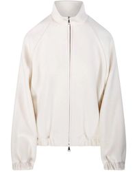 Max Mara - Wool And Cotton Jacket - Lyst