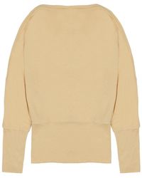 TOTEME - Viscose Jumper Jumpers - Lyst