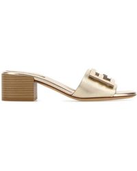 Fendi - Sandal Baguette With Logo - Lyst