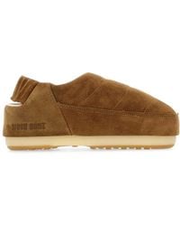 Moon Boot - Suede Evolution Slippers - Lyst