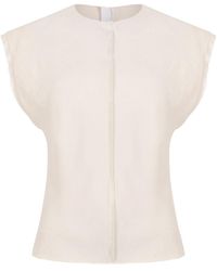 Ami Paris - Viscose Blend Top - Lyst