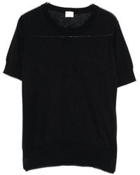 C.t. Plage - Cotton And Silk Crewneck Sweater - Lyst