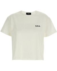 A.P.C. - 'Boxy Petit Vpc' T-Shirt - Lyst
