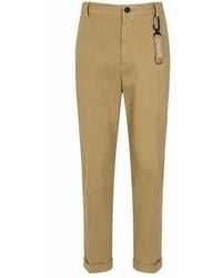 Manuel Ritz - Cotton Elastane Trousers - Lyst