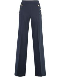 PT01 - Taylor Wide-Leg Trousers - Lyst