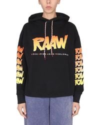 Aries - Sweatshirt With Logo Print - Lyst