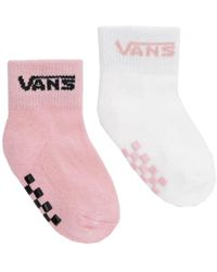 Vans - "Checkboard With Logo" Socks - Lyst
