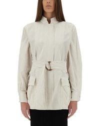 Fendi - Cotton And Silk Blouson - Lyst