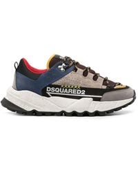 DSquared² - Luxe Colour Block Leather Sneakers - Lyst