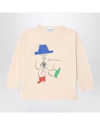 Bobo Choses - Magic Flute Player T-Shirt Ivory - Lyst