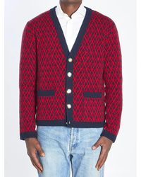 Valentino Garavani - Toute La V Cardigan - Lyst