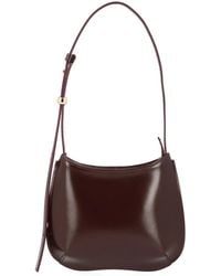 Jacquemus - Bordeaux Cotton Shoulder Bag - Lyst
