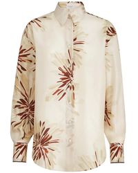 Brunello Cucinelli - C004 Silk Shirt - Lyst