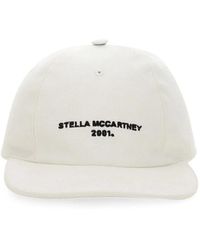 Stella McCartney - Baseball Hat With Logo Embroidery Cotton - Lyst