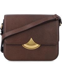 Sessun - Sessùn Diviluz Lizard-Print Leather Bag - Lyst