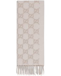 Gucci - Gg Cashmere Scarf - Lyst