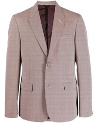 Fendi - Single-Breasted Houndstooth Blazer - Lyst