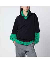 Aliita - Layered Cotton Sweatshirt - Lyst