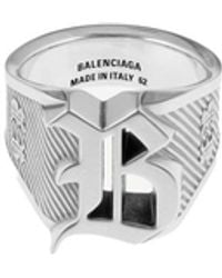 Balenciaga - "Chevalier Melrose" Ring - Lyst