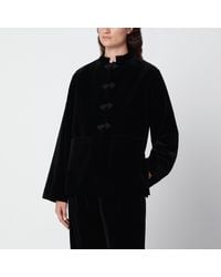 Rohe - Virgin Wool Coat With Pankou Fastening - Lyst