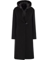 Fay - Double Front Coat - Lyst