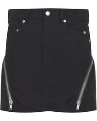 Rick Owens - Bolan Banana Cotton Mini Skirt - Lyst