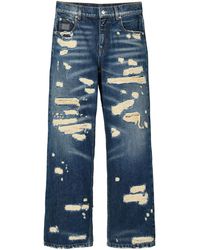 Marc Jacobs - 'The Rip And Repair Straight Jean' Jeans - Lyst