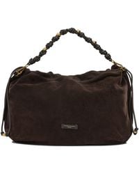Gianni Chiarini - Cow Leather Polyester Polyurethane Cotton Shoulder Bags - Lyst