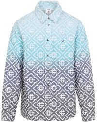 CASABLANCA - Shacket 'Monogram Gradient Jacquard' - Lyst