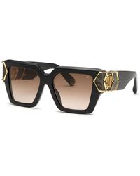 Philipp Plein - Acetate+Metal Sunglasses - Lyst