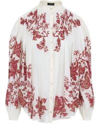 Etro - Relaxed Floral Shirt - Lyst
