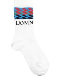 Lanvin - Logo Socks - Lyst
