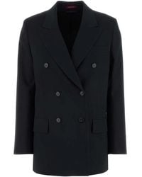 Gucci - Double-Breasted Wool Blazer - Lyst