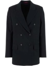 Gucci - Midnight Wool Blazer - Lyst