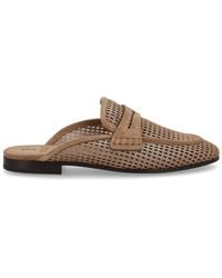 Brunello Cucinelli - Mule "Sparkling Net" - Lyst