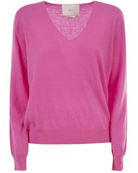 Vanisé - Cashmere V-Neck Jumper - Lyst