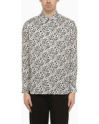 PT Torino - Viscose Striped Shirt - Lyst