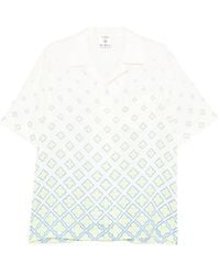 CASABLANCA - Shirt Ss Linen - Lyst
