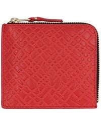 Comme des Garçons - Wallet Leather Zipped Coin Purse - Lyst