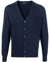 Colombo - Dark Kid Wool Botton - Lyst