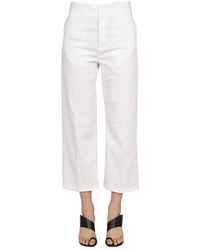 Department 5 - Cropped Fit Jeans - Lyst