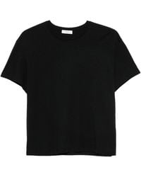 TOTEME - Cotton Blend T-Shirt - Lyst