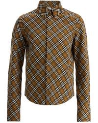 Burberry - Multicolour Check Cotton Shirt - Lyst