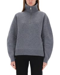 Helmut Lang - Zippered "Apex" Jersey - Lyst