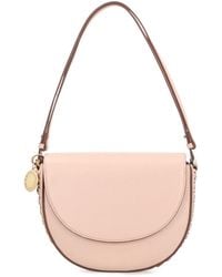 Stella McCartney - Shoulder Bag With Flap Medium Frayme - Lyst
