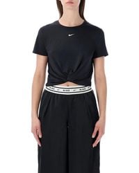Nike - Dri-Fit Short Sleeve Top - Lyst