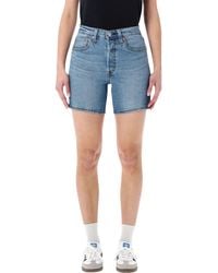 Levi's - 501 Mid Thigh Denim Shorts - Lyst