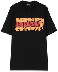 DSquared² - Mc Slouch Fit T-Shirt - Lyst